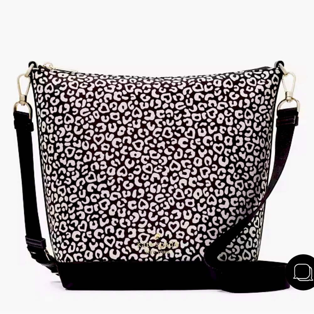 Kate Spade Chelsea Leopard Duffle Crossbody